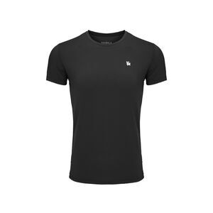 Youngla Men's T-Shirt Size XXL Black Short Sleeve Lifting Logo Gymshark